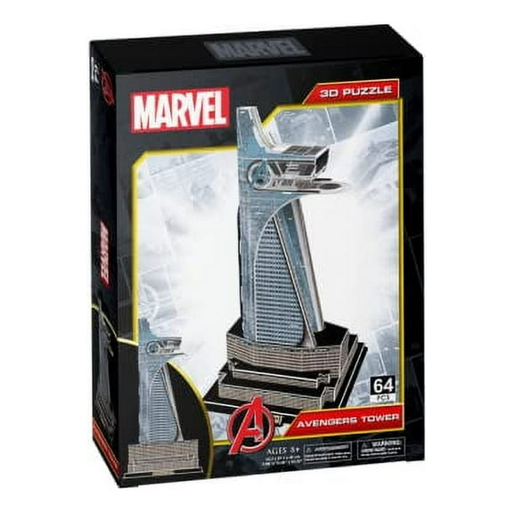 4D Cityscape Marvel Studios 3D Puzzles (Marvel Avengers Tower)