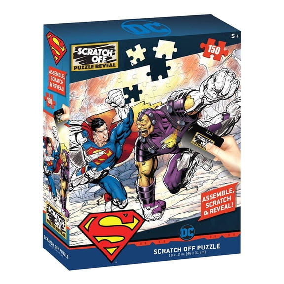 4D Cityscape Superman (150 Pieces) New