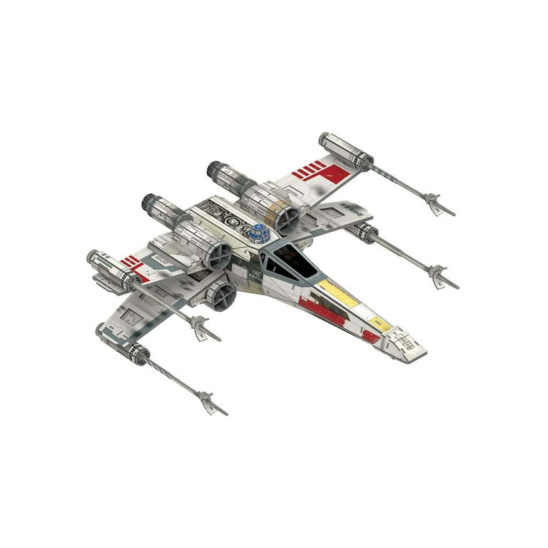 4D Cityscapes Star Wars X-Wing Star Fighter T-65B Paper Model Kit