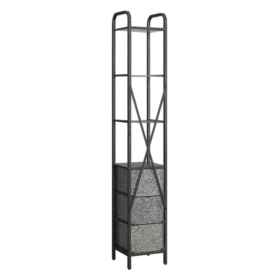 4D Concepts 134022 Intek Tower with Three Drawers - Metal