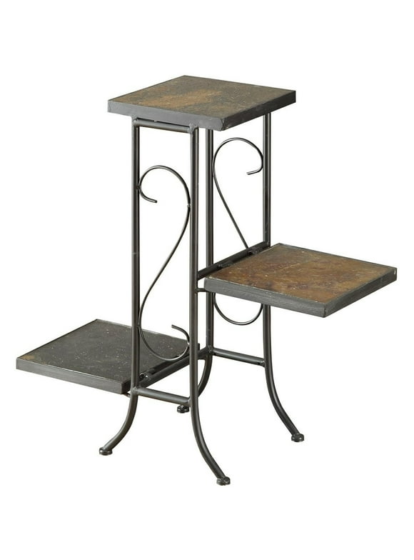 4D Concepts 3 Tier Plant Stand in Slate