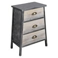 thumbnail image 1 of Claremont Collection 3 Drawer Chest with Metal Frame and Wood Drawer fronts, 1 of 2