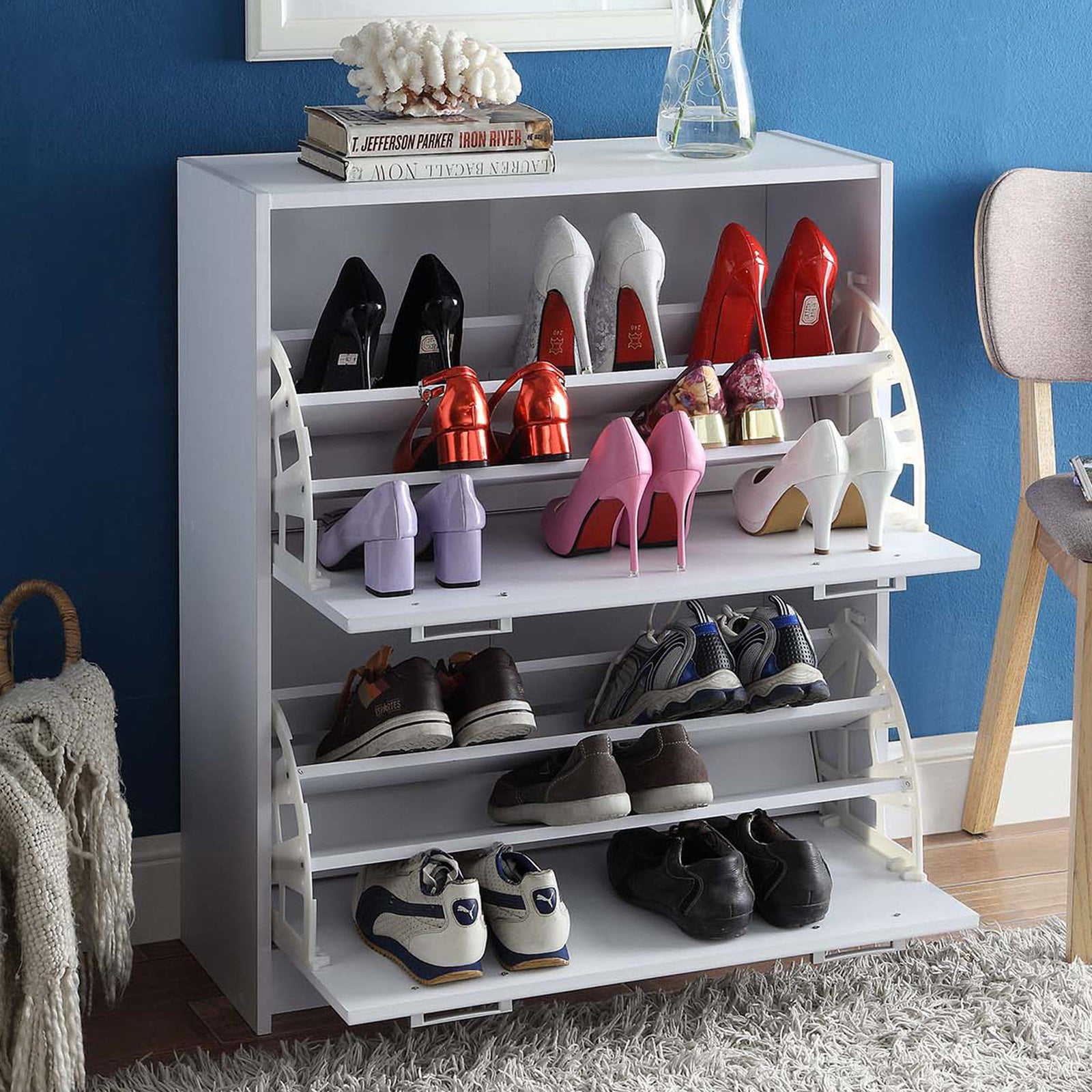 4d concepts shoe cabinet discount