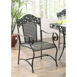 Wrought iron chairs at walmart deals