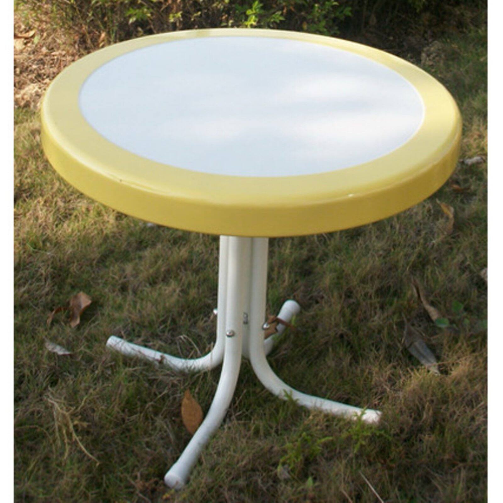 4D Concepts Metal Retro Round Table - image 1 of 2
