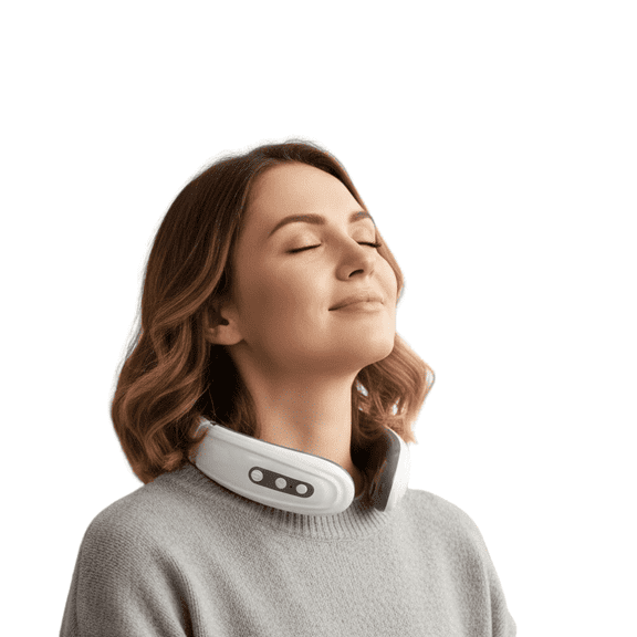 4D Cordless Massager with Heat Pulse – Perfect Gift for Mother's Day, Wife, Women, Men, and Dad.