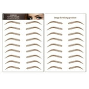 4D Hair-like Eyebrow Tattoo Sticker False Eyebrows Last Waterproof Lo Prof