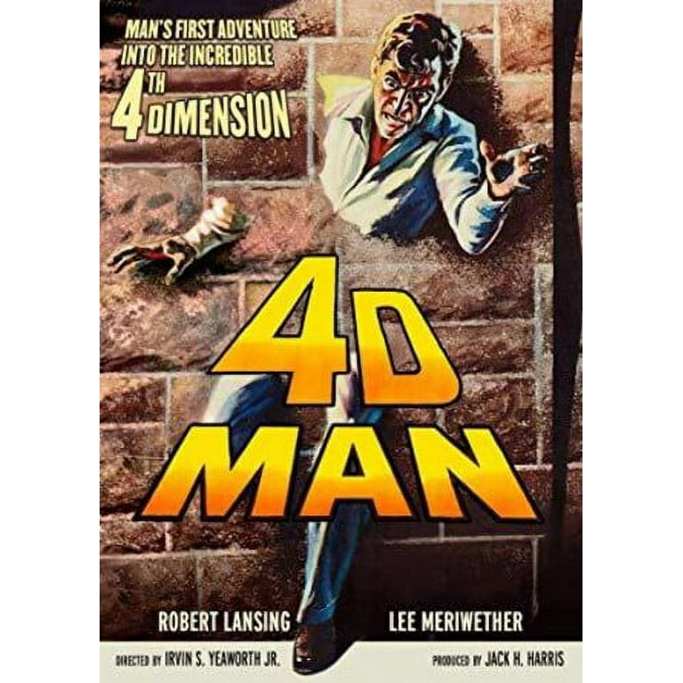 4D Man (DVD), KL Studio Classics, Horror - Walmart.com