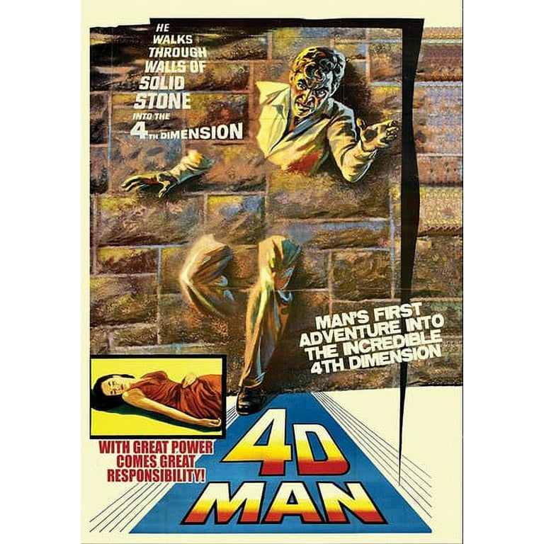 4D Man (DVD) - Walmart.com