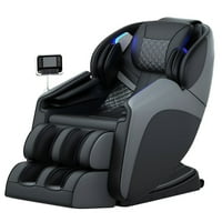 Upgo Zero Gravity Shiatsu 4D Massage Chair with Stretching Function, Bluetooth, Heating, Leather