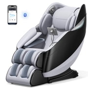 Upgo 4D Massage Chair with APP Control,55 SL Track,3 Zero Gravity Modes,Leather