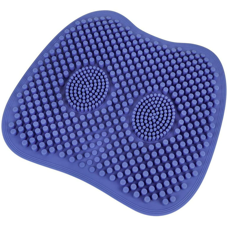 4D Massage Silicone Seat Cushion - Non-Slip Baby-Grade Silicone & Coccyx  Cushion for Tailbone Pain - Office & Car Seat Cushion - Sciatica & Back  Pain