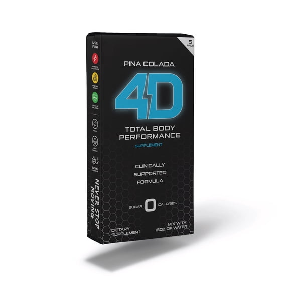 4D Pia Colada Dietary Supplement, 5 Count