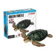 thumbnail image 1 of 4D Puzzle - Green Turtle, 1 of 2