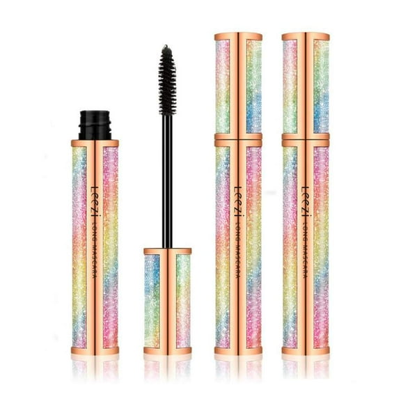 4D Silk Fiber Eyelash Waterproof Thickening Long Lasting Smudge-Proof Natural Mascara