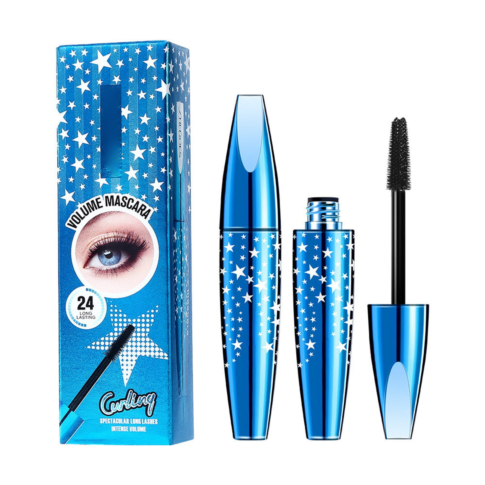 4D Silk Fiber Lash Mascara Natural Smudges Proof Mascara Lengthening