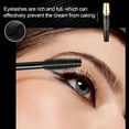 4D Silk Fiber Mascara Waterproofs Black Lasts For A Long Time Makes