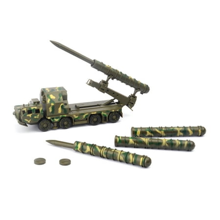 4D Unassembled Plastic Military Armored Vehicle 1:72 Russian S-300 Missile Launcher Vehicle Armored Vehicle Model