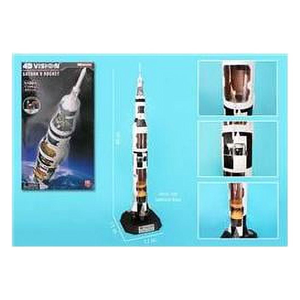 4D Vision Saturn V Rocket Model