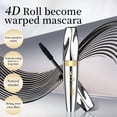 thumbnail image 1 of 4D Volumizing Mascara Thick Dense Curling Black Waterproof Non Smudging Long Lasting Lash Definition Makeup 8g, 1 of 9