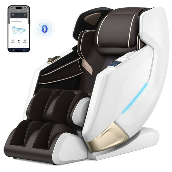 4D massage chair with APP Control, 55" SL Track, 3 zero gravity modes