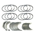 thumbnail image 1 of 4D36 Bearing Kit + Piston Rings for Mitsubishi 4D36 Engine Fuso Truck Piston Diameter 104mm Height 110.6mm STD Bearing kit Set 4D36 Piston Rings Set, 1 of 8
