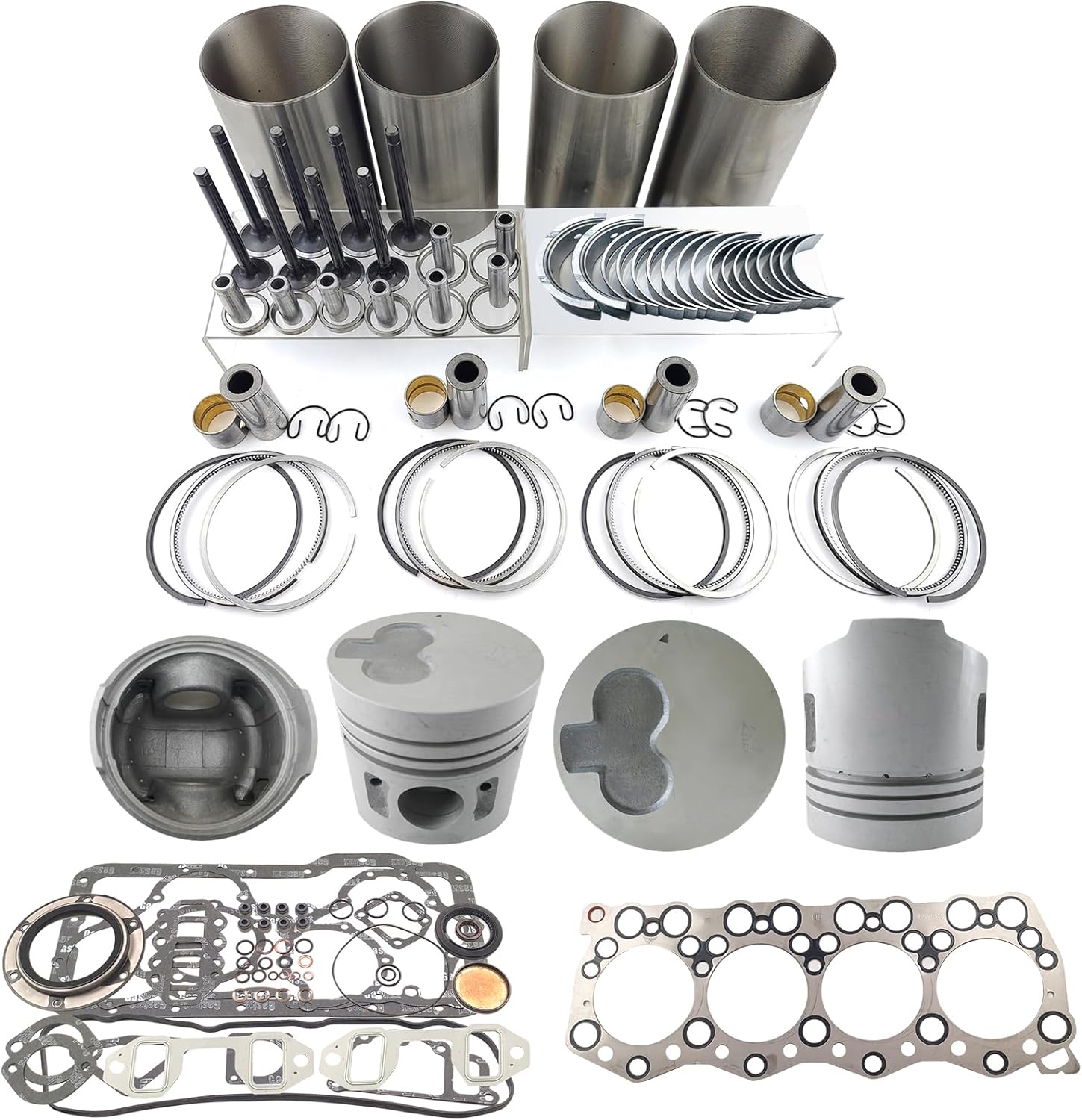 4DR7 Engine Overhaul Rebuild Kit For Mitsubishi 4DR7 Engine 2.8L ...