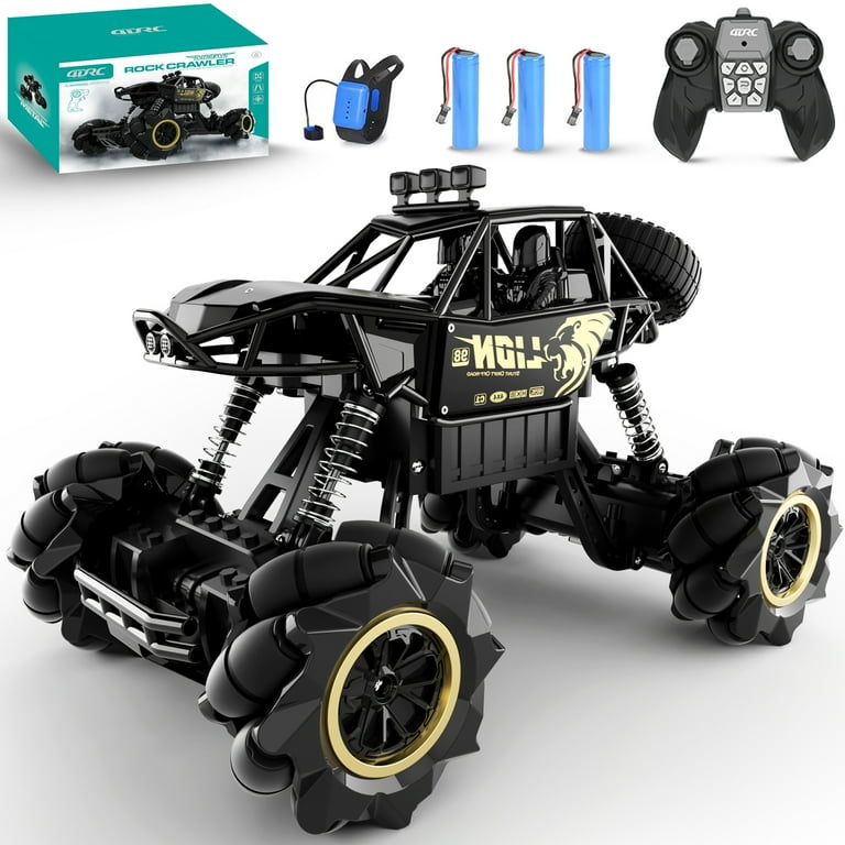 4DRC 1:12 Rock Crawler Rechargeable RC Remote Control Off Road Car Truck 4WD