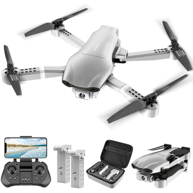 edcb Drones avec caméra pour Adultes  Drone GPS avec caméra 4K pour Adultes  - Caméra Drone