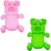 4Es Novelty 2 pack 3ft Inflatable Gummy Bears, 36" Giant Candyland Party Decorations