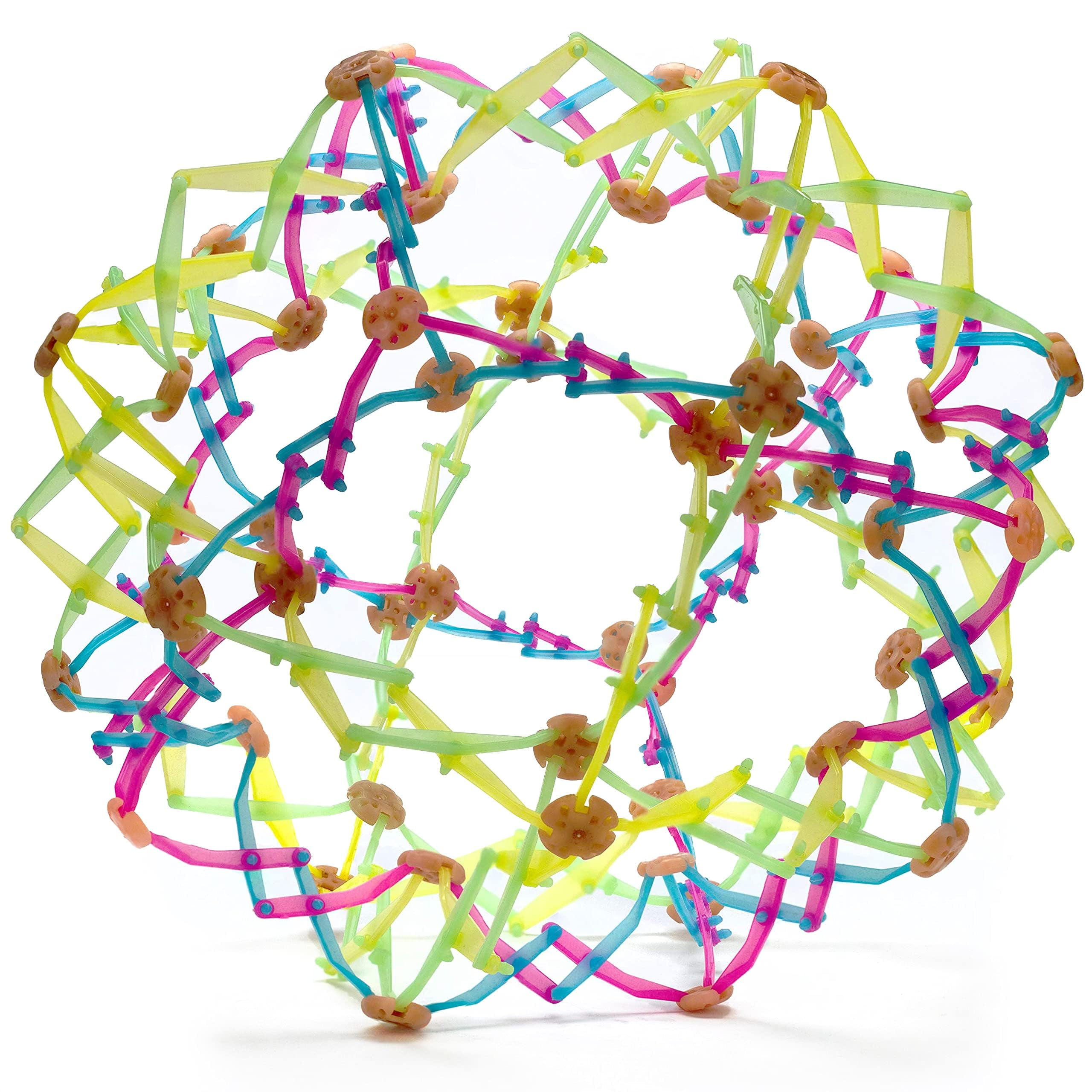 4E's Novelty Large Expandable Ball Expands from 8 to 16", Fidget Toys