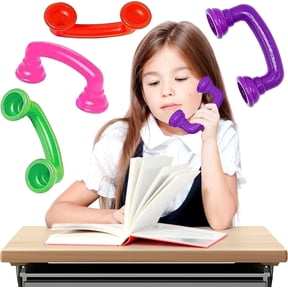 4E's Novelty 16 Pack Reading Phones for Kids - Whisper Phones for Speech Therapy & Phonics