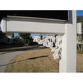 thumbnail image 1 of 4Ever Products The Homestead Mailbox with Post Included, Black Metal Mailbox with White Vinyl Post Combo, Complete System, 1 of 1