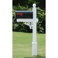 thumbnail image 1 of 4Ever Products The Truman System White Galvanized Steel Mailbox, Rust Resistant, 1 of 4