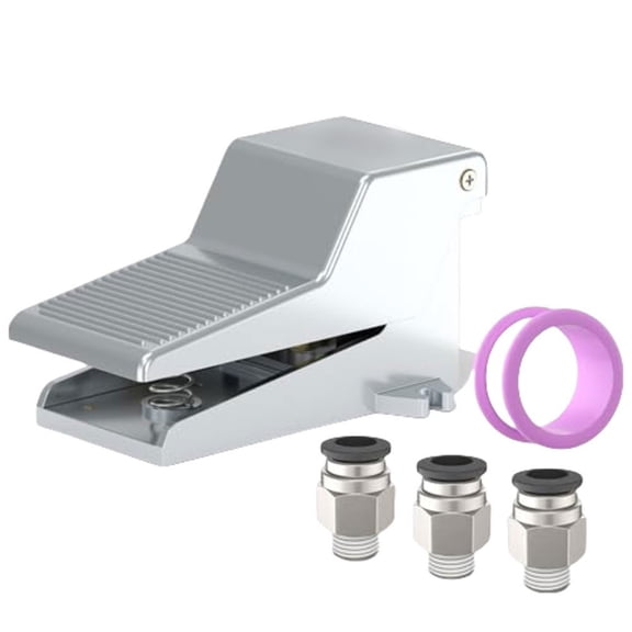 4F210-08L Pneumatic foot switch with lock kit for mechanical applications