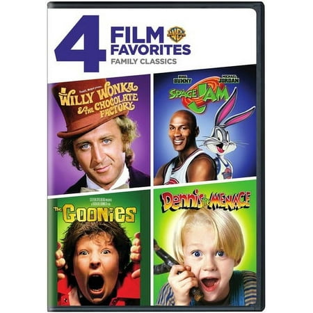 Willy Wonka and the Chocolate Factory/Space Jam/The Goonies/Dennis the Menace [DVD]