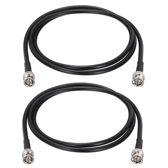4FT 12G-SDI Cable, BNC Male to Male Cable 75 Ohm RG6 Coaxial Video Connect Jumper Video Camera Wire for Camera Surveillance Supports HD-SDI/3G-SDI/6G-4K/8K, Pack of 2