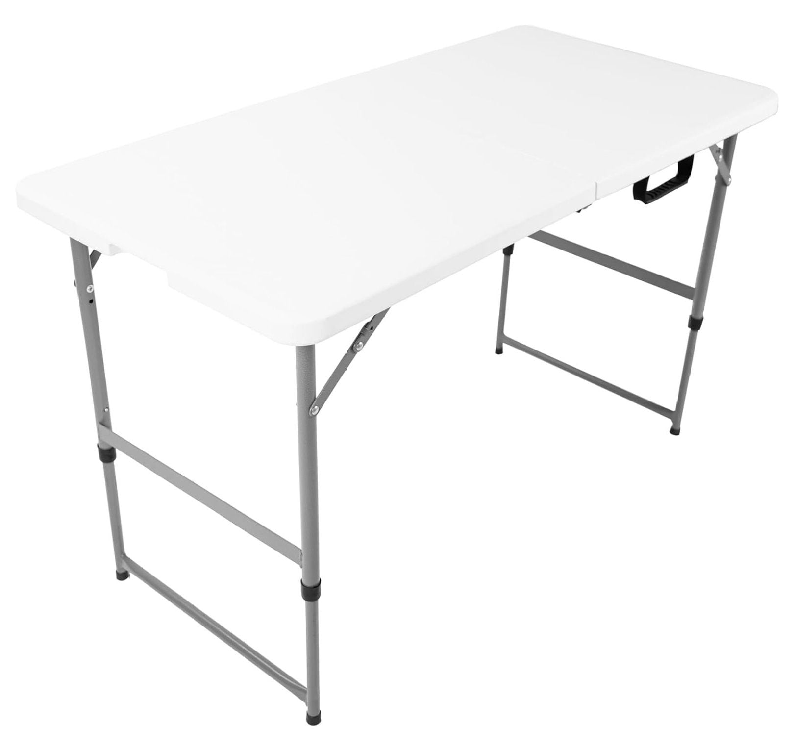 4FT（24" x "） Portable Folding Table, Indoor Outdoor Heavy Duty Foldable