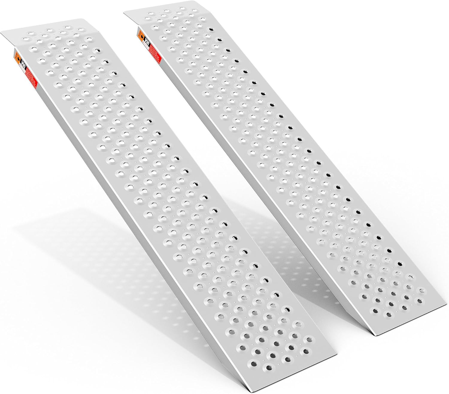 4FT Aluminum Shed Ramps Outdoor Loading Ramps 880 Lbs for Shed Curb ...