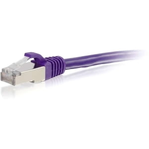 4FT CAT6 PURPLE SNAGLESS SHIELDED PATCH CABLE