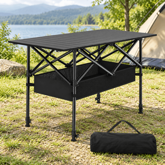 4FT Folding Roll up Camping Table