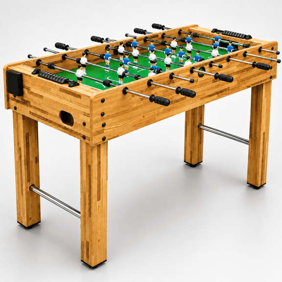 4FT Foosball Table Soccer Table Football Table Game Table for Kids, Teens & Adults, Indoor Table Soccer, Table Football, Childrens Game Table, Family Fun, Party, Club, School, Home Entertainment