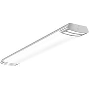 Fashion 4FT LED Flush Mount Puff Lights, 40W 4500LM, 4000K Neutral White, 48 Inch Linear LED Kitchen Ceiling Lighting Fixtures for Laundry, Craft Room, Fluorescent Light Replacement