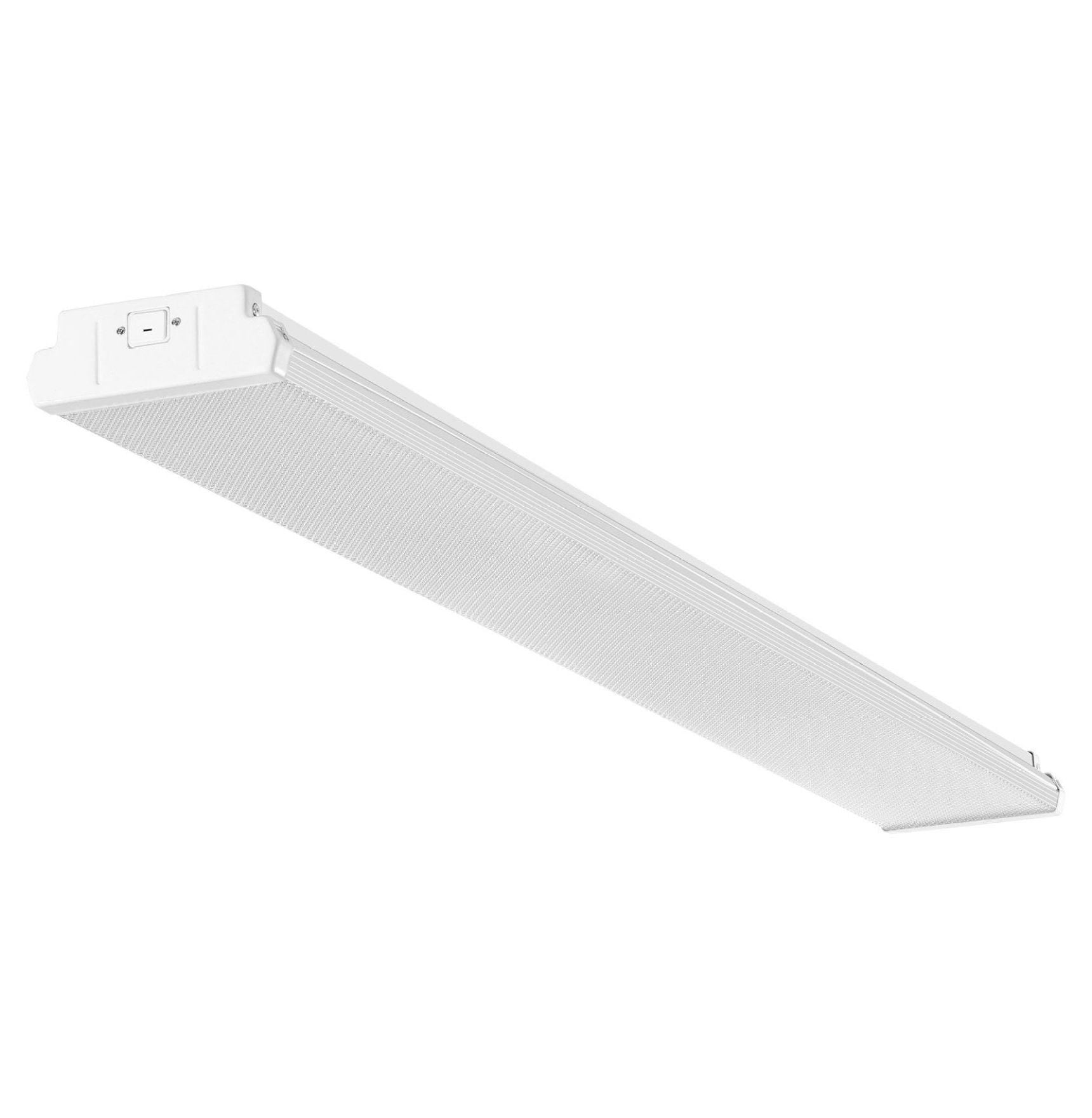 4FT LED Shop Light, 40W, 4500LM, 6500K Daylight, Flush Mount Ceiling Fixture for Garage, Office, Kitchen, Laundry, Craft Room, Fluorescent Tube Replacement, ETL Approved