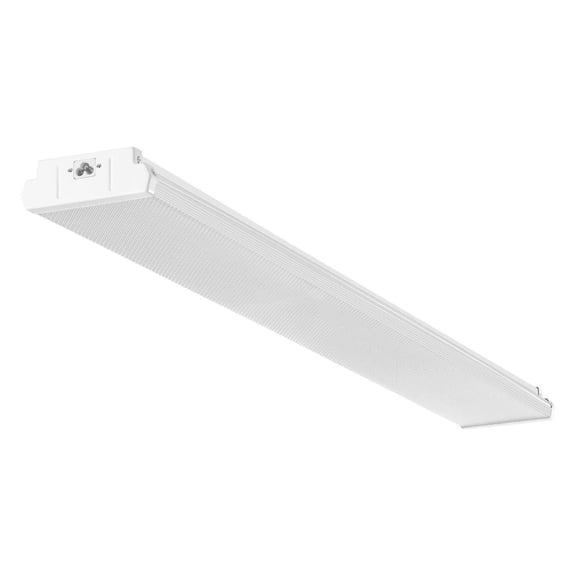 4FT LED Wraparound Light, 50W 5500LM, Adjustable 3000K/4000K/5000K, Flush Mount Shop Light for Garage, Kitchen, Office, Laundry, Fluorescent Replacement, ETL Listed