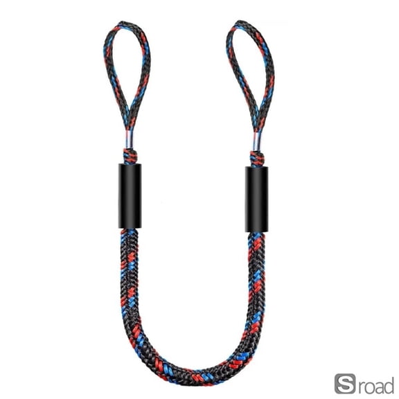4FT Marine Bungee Dock Line With Float, Heavy Duty Elastic Mooring Rope For Boat Jetski, Shock Absorbing For Dock Boat Bump Guard
