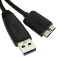 thumbnail image 1 of buslink 4ft micro usb 3.0 cable a to micro b for seagate goflex/back up plus/expansion series portable external hard drives, 1 of 2