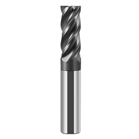 4Flutes Carbide End Mill Milling Cutter Tungsten Steel Cutting Metal Steel Machining Tool Router Bit ,Great Multi-Purpose Application