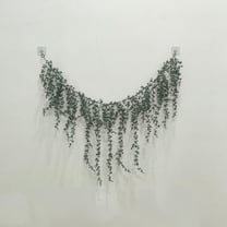 4Ft Fall Garland Draping Leaf Garland - Artificial Thanksgiving Garland Decorations, Fall Decor for Home,Garden, Patio