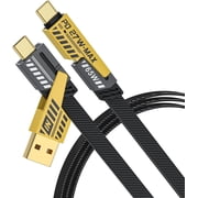 4Ft Multi Charging Cable 4in1 Universal Fast Charge USB A/C to Type C 65W 27W PD